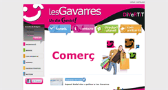 Desktop Screenshot of lesgavarres.net